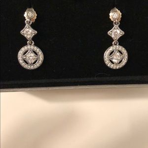 Pandora Vintage Allure Circle Drop Earrings